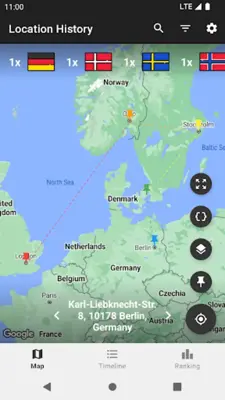 Location History - GPS history android App screenshot 20