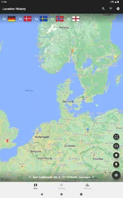 Location History - GPS history android App screenshot 6